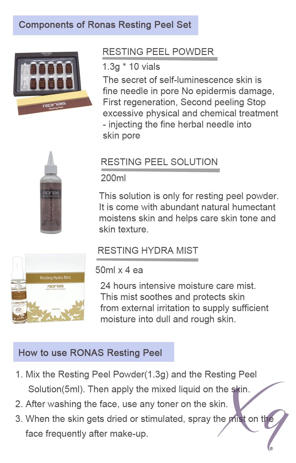 Ronas Resting Hydra Mist 1.69oz / 50mL - Image 3