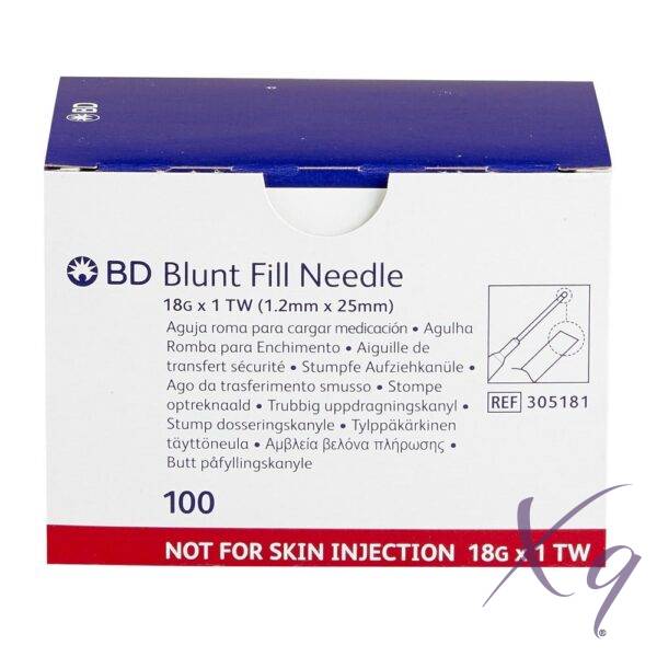 BD - Blunt Fill Needle 18G x 1-1/2mm (15ct)