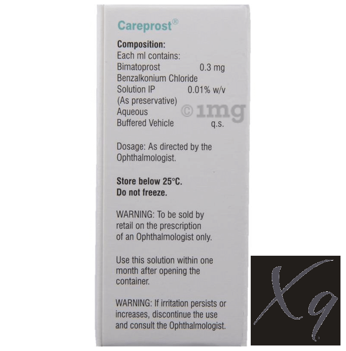 Careprost Eye Drop Lash Growth (3mL) - Image 4