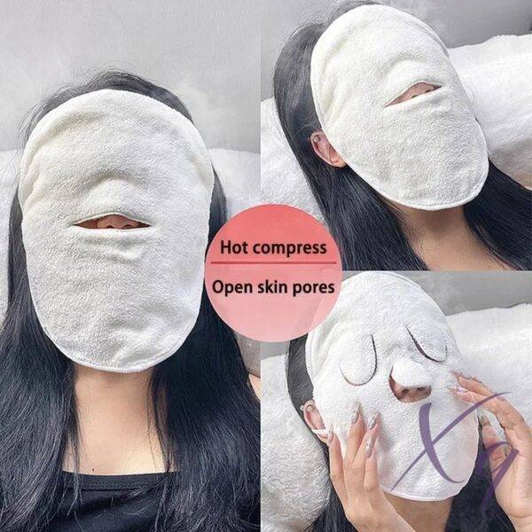 Cotton Face And Chest Compress Wrap