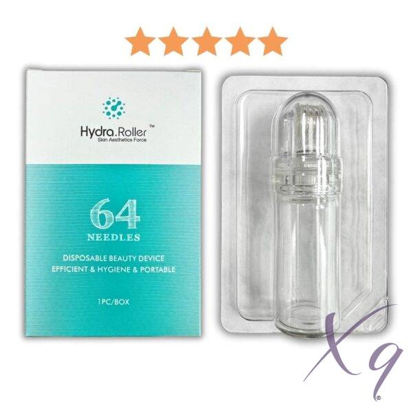 Hydra.Roller Microneedle System 64 Needles (Glass)