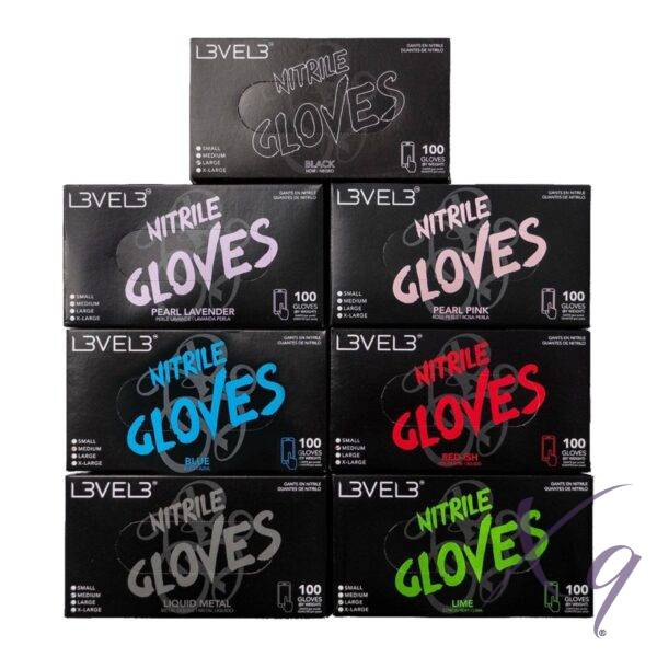 L3VEL3 - Nitrile Gloves 100ct