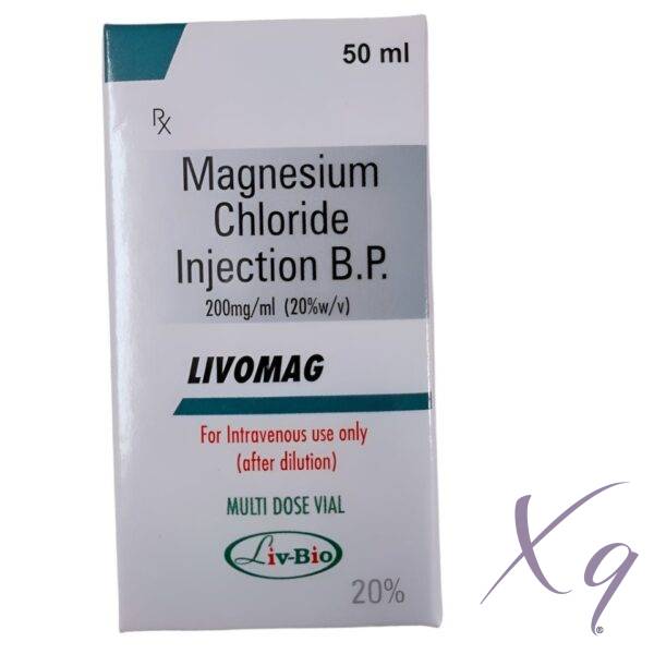 Livomag - Magnesium Chloride 20% inj B.P. 50mL