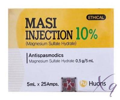 Masi injection - Magnesium Sulphate Hydrate 10% 500mg