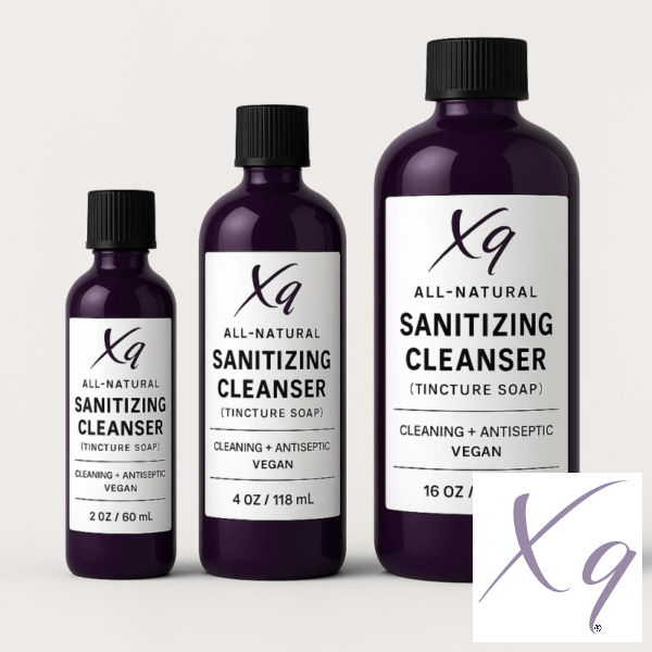 Xq'S All-Natural Skin Sanitizing Cleanser Concentrate