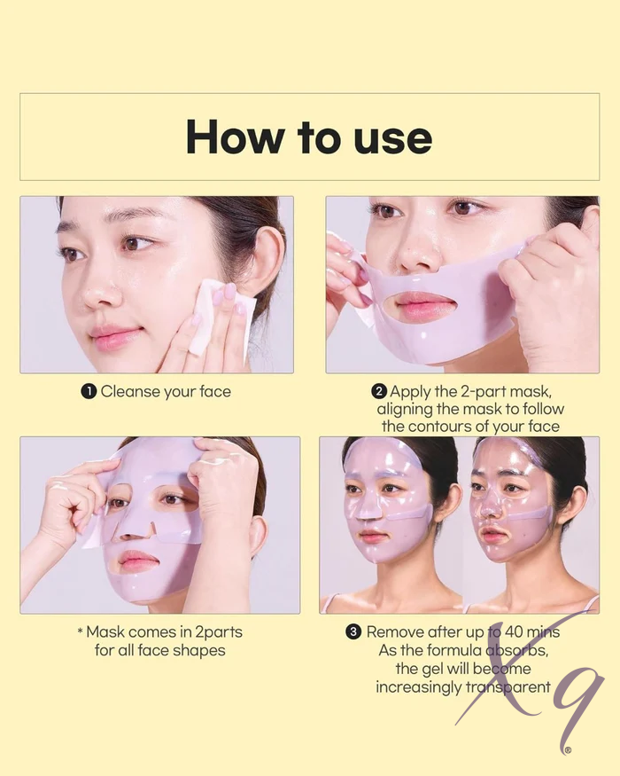 Luvum - Afterglow Yuja Gel Mask - Image 4